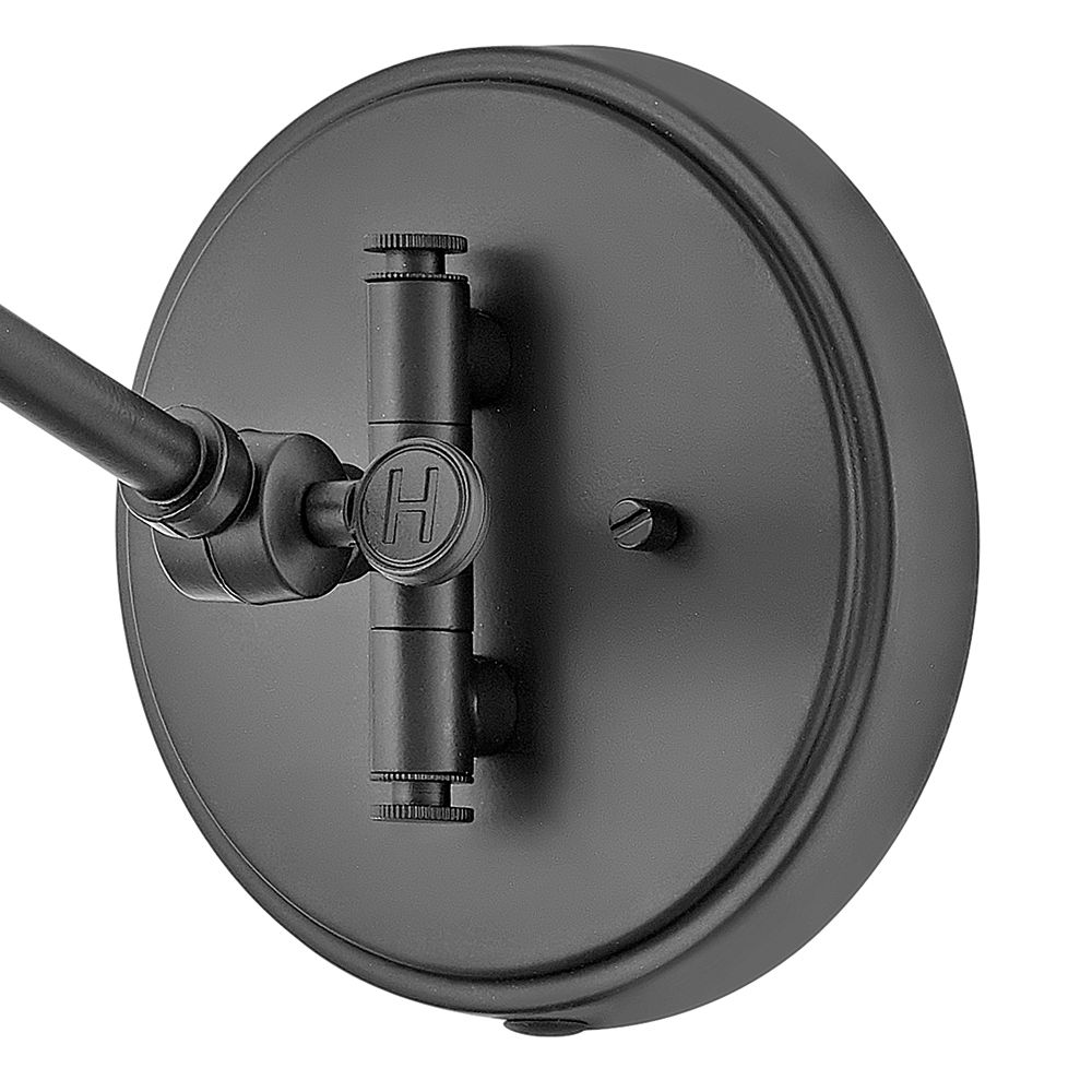 Hinkley Arti 10 1/4"H Natural Rattan Swing Arm Wall Sconce