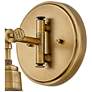 7_Hinkley Arti 12 1/4" High Brass Finish Modern Wall Sconce more views