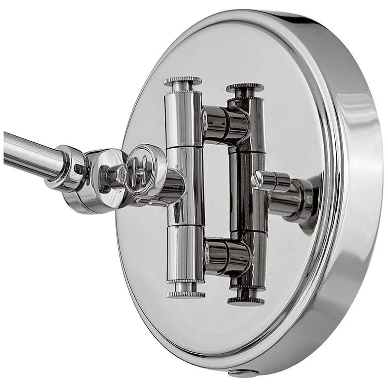 Image 5 Hinkley Arti 12 1/4" High Polished Nickel Wall Sconce more views