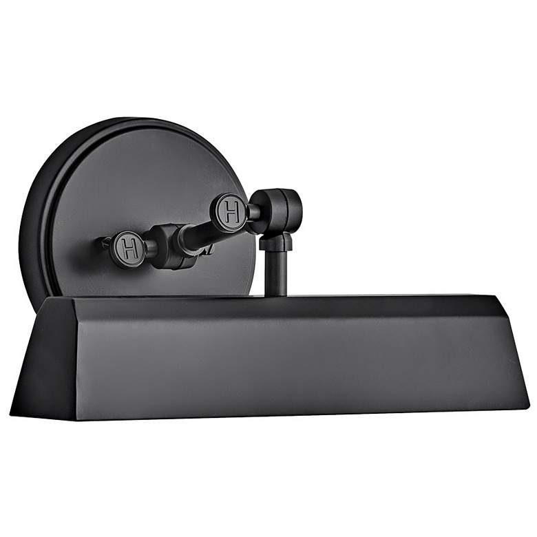 Image 1 Hinkley Arti 12" Wide Black Picture Light