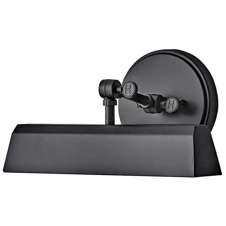 Image 2 Hinkley Arti 12" Wide Black Picture Light more views