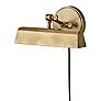 3_Hinkley Arti 12" Wide Heritage Brass Picture Light more views