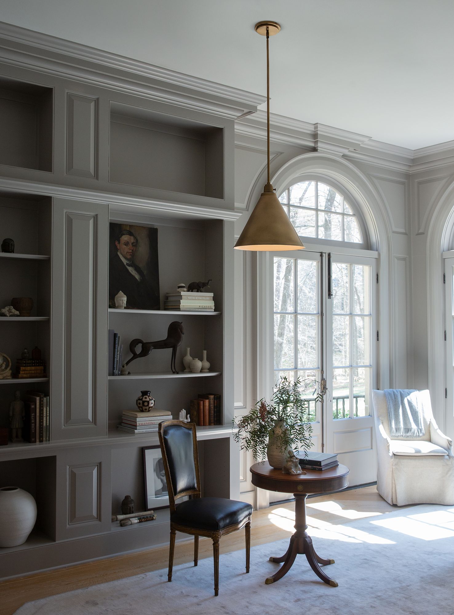 Hinkley Arti 15" Wide Heritage Brass Cone Pendant Light