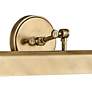2_Hinkley Arti 20" Wide Adjustable Heritage Brass Picture Light more views