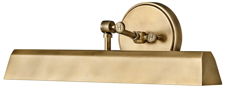 Hinkley Arti 20" Wide Adjustable Heritage Brass Picture Light