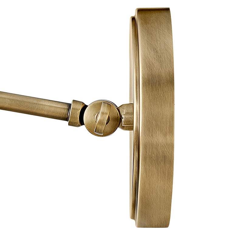 Image 4 Hinkley Arti 20" Wide Adjustable Heritage Brass Picture Light more views