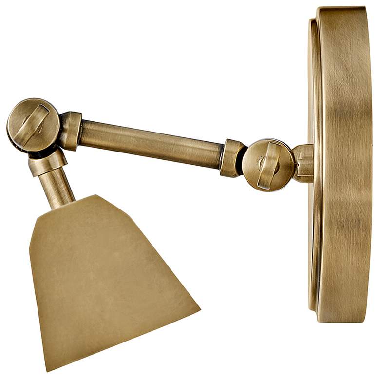 Image 7 Hinkley Arti 20" Wide Adjustable Heritage Brass Picture Light more views