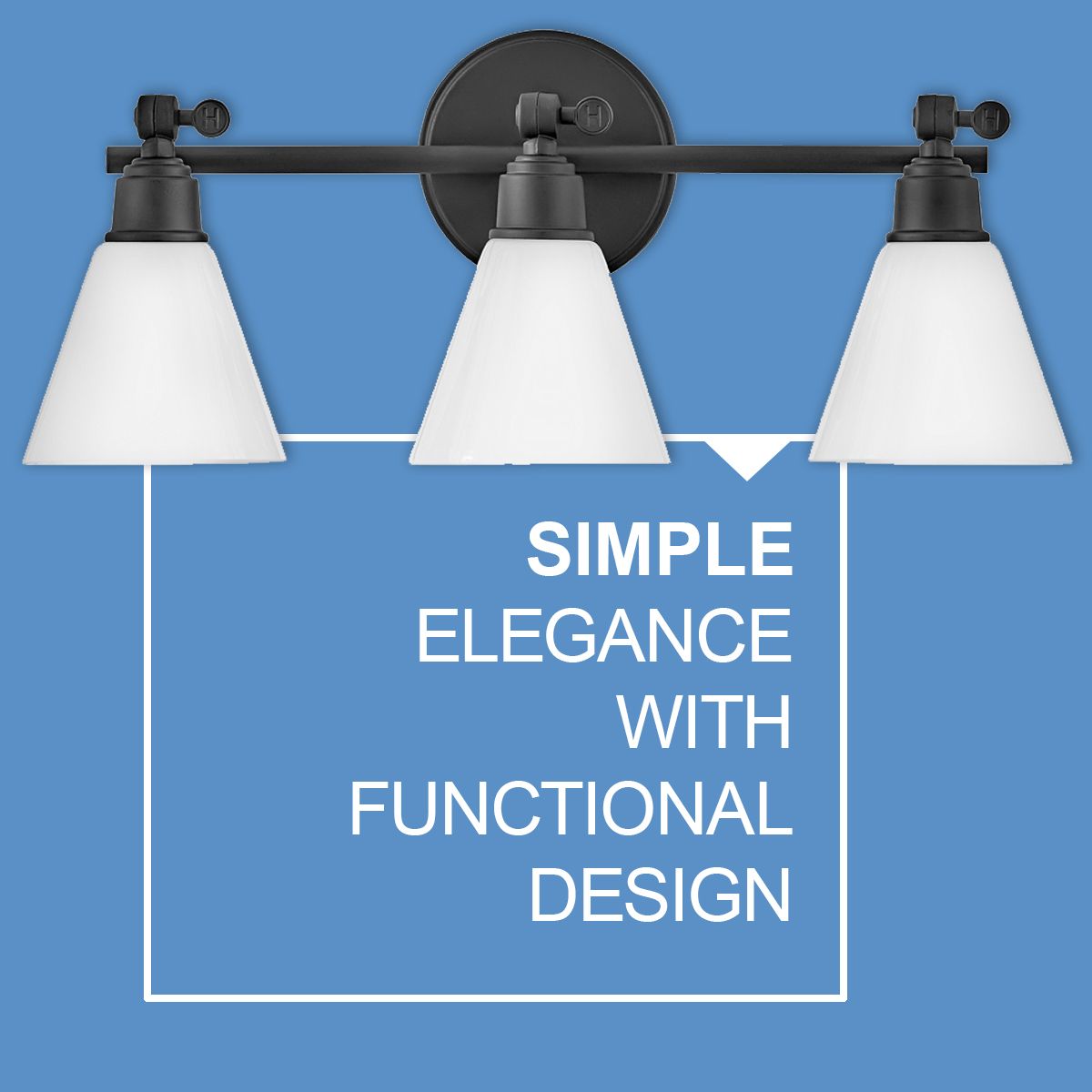 Hinkley Arti 32" Wide Black 4-Light Vanity Bath Light