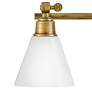 7_Hinkley Arti 32" Wide Heritage Brass 4-Light Bath Light more views