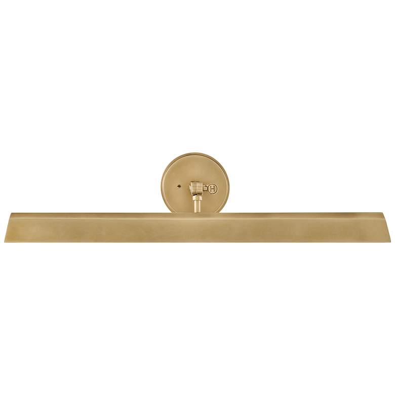 Image 5 Hinkley Arti 7 1/4 inchH 2-Light Heritage Brass LED Wall Sconce more views