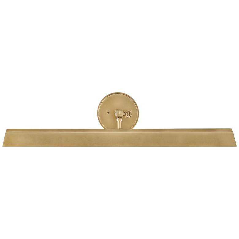 Image 5 Hinkley Arti 7 1/4"H 2-Light Heritage Brass LED Wall Sconce more views