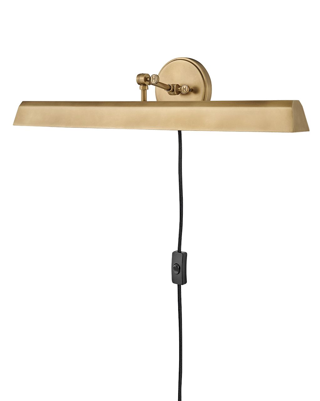 Hinkley Arti 7 1/4"H 2-Light Heritage Brass LED Wall Sconce in scene