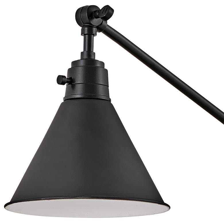 Hinkley Arti Black Adjustable Hardwire Wall Lamp more views