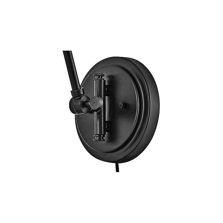 Image 3 Hinkley Arti Black Joint Arm Hardwire Wall Lamp more views
