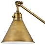 Hinkley Arti Heritage Brass Adjustable Hardwire or Plug-In Wall Lamp