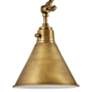 Hinkley Arti Heritage Brass Joint Arm Hardwire Wall Lamp