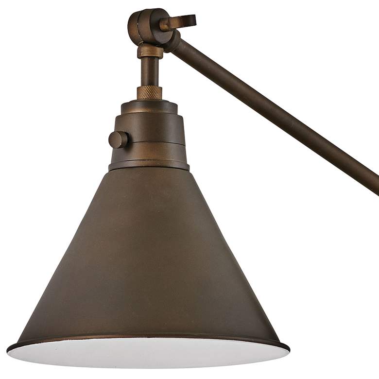 Hinkley Arti Olde Bronze Adjustable Hardwire Wall Lamp more views