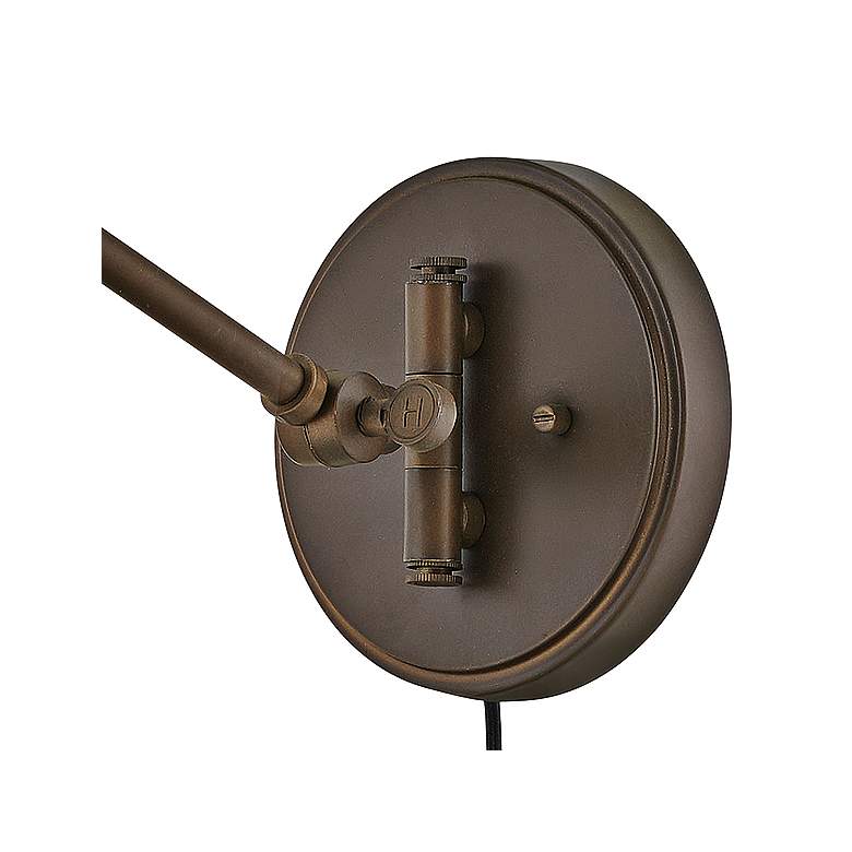 Image 3 Hinkley Arti Olde Bronze Adjustable Hardwire Wall Lamp more views