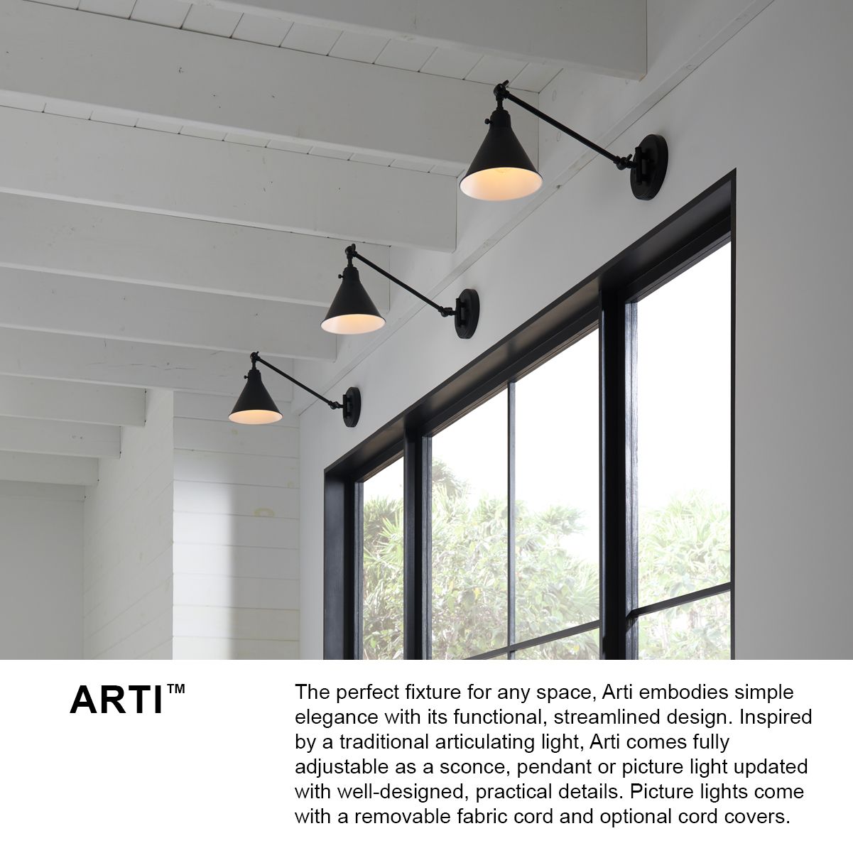 Hinkley Arti Olde Bronze Adjustable Hardwire Wall Lamp