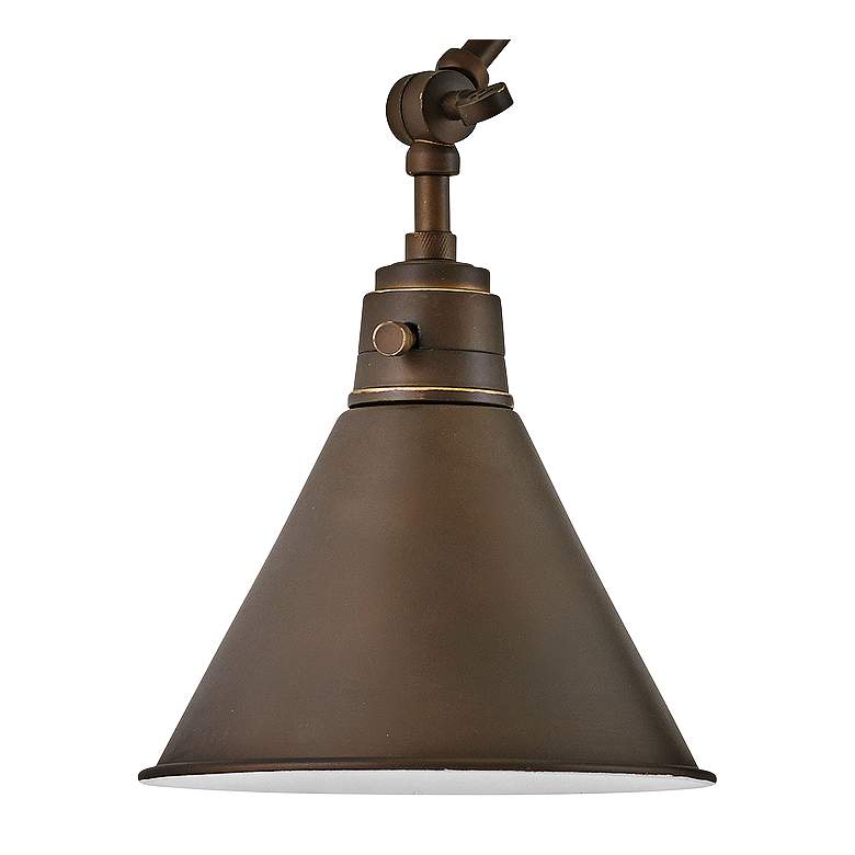 Image 2 Hinkley Arti Olde Bronze Joint Arm Hardwire Wall Lamp more views