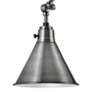 Hinkley Arti Polished Antique Nickel Joint Arm Wall Lamp