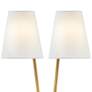 2_Hinkley Aston 26 High 2-Light Modern Heritage Brass Wall Light more views