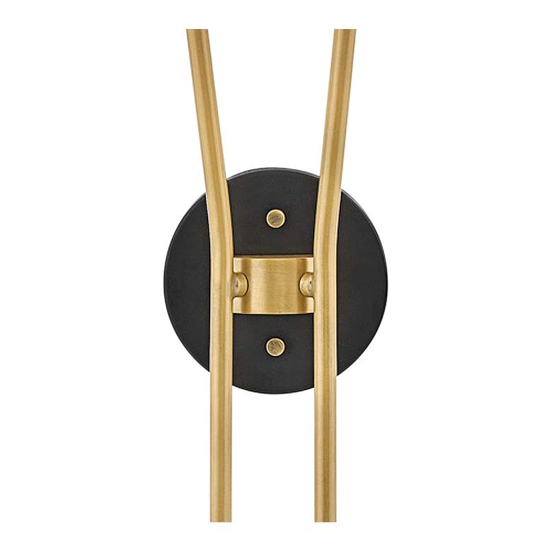 Image 3 Hinkley Aston 26 High 2-Light Modern Heritage Brass Wall Light more views