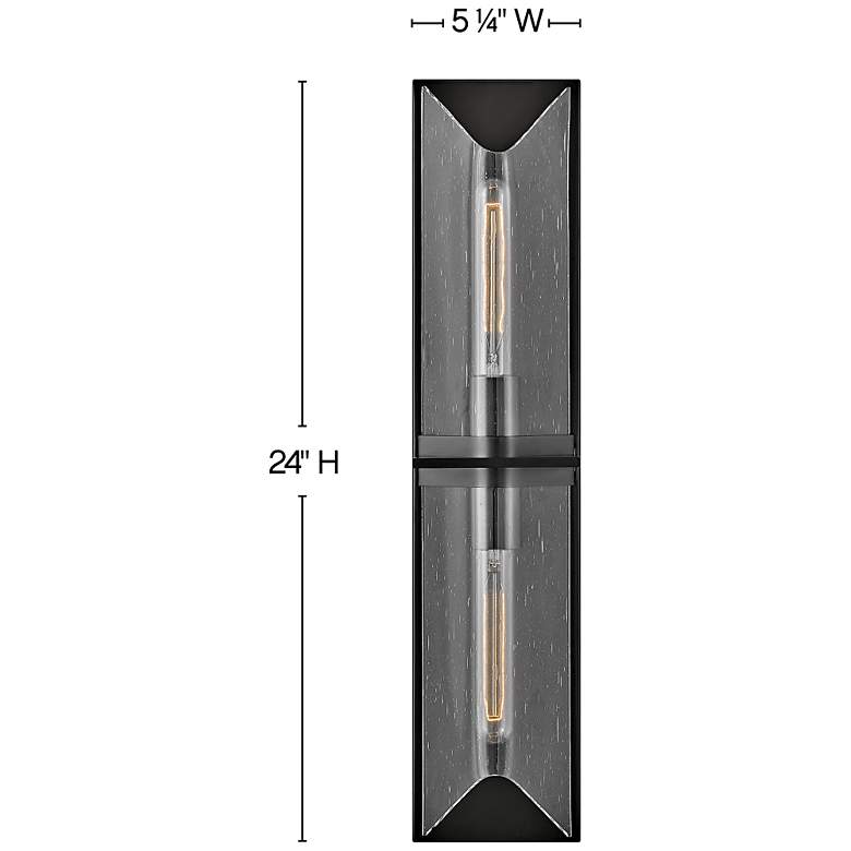 Image 4 Hinkley- Astoria Two Light Vanity- 24" Black Oxide more views