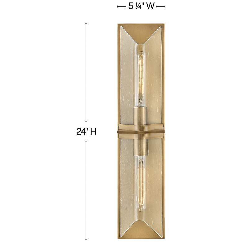 Image 4 Hinkley- Astoria Two Light Vanity- 24" Heritage Brass more views