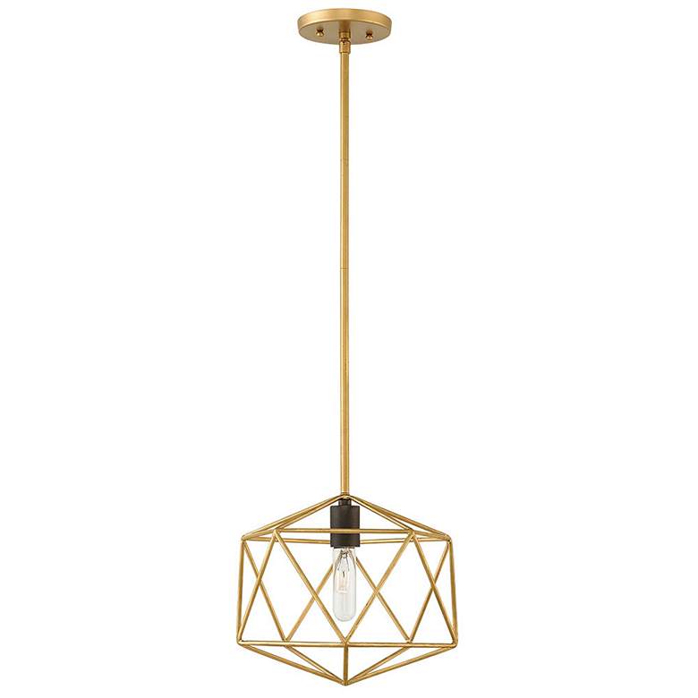 Image 1 Hinkley Astrid 12" Wide Deluxe Gold Mini Pendant