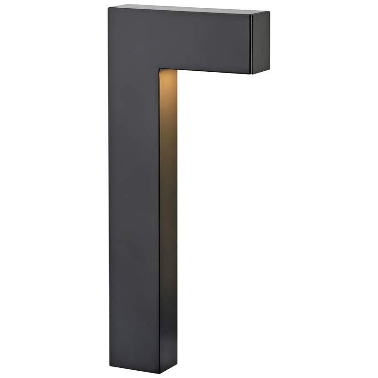 Image 1 Hinkley Atlantis 15" High Satin Black Energy Smart LED Path Light