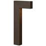2_Hinkley Atlantis 15" Modern Bronze Linear LED Landscape Path Light