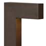 3_Hinkley Atlantis 15" Modern Bronze Linear LED Landscape Path Light more views