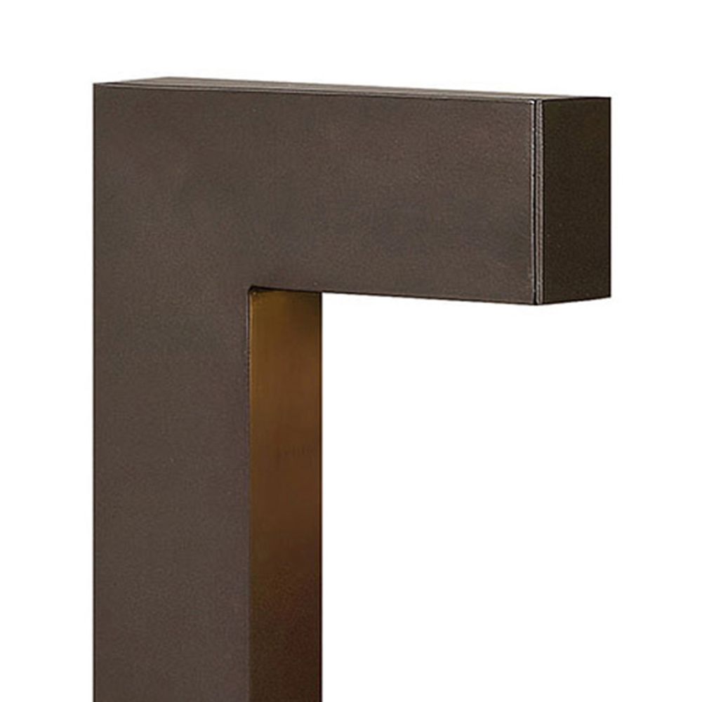 Hinkley Atlantis 15" Modern Bronze Linear LED Landscape Path Light