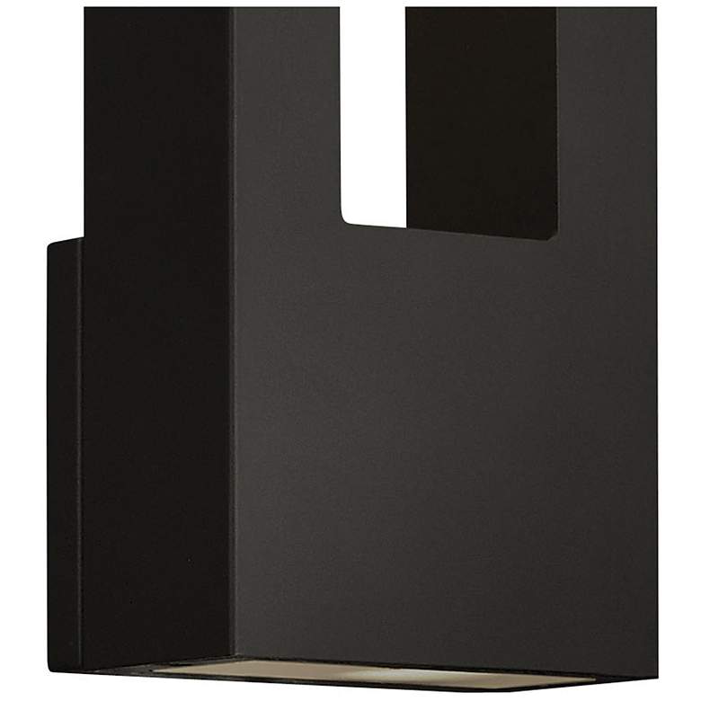 Image 3 Hinkley Atlantis 16" High Black Modern Dark Sky LED Outdoor Wall Light more views