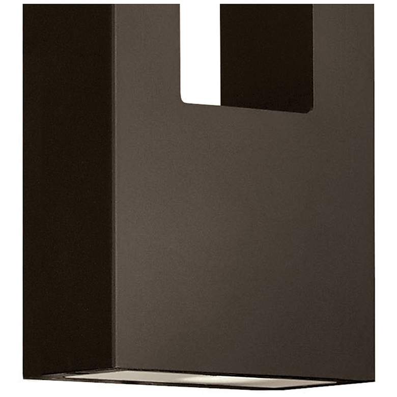 Image 3 Hinkley Atlantis 16" High Bronze ADA Socketed LED Outdoor Wall Light more views