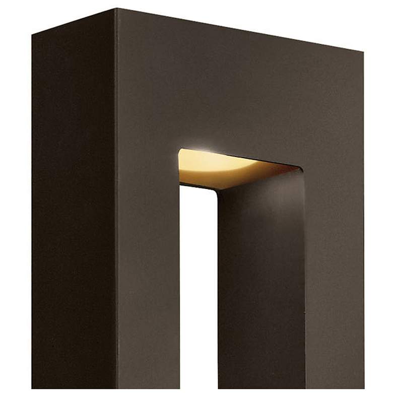 Image 4 Hinkley Atlantis 16" High Bronze ADA Socketed LED Outdoor Wall Light more views