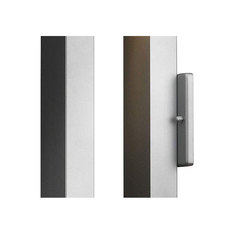 Image 2 Hinkley Atlantis 16" High Titanium LED Outdoor Wall Light more views