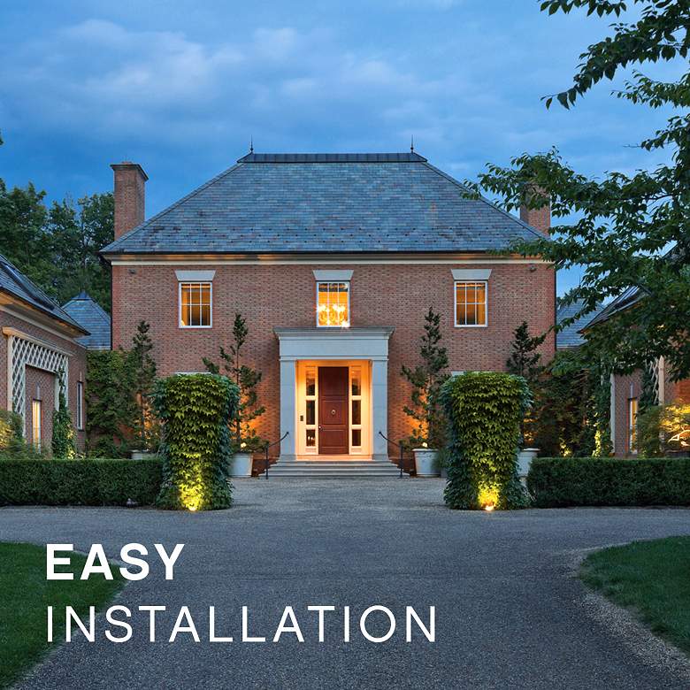 Image 5 Hinkley Atlantis 16" Titanium Modern LED Outdoor Wall Light more views