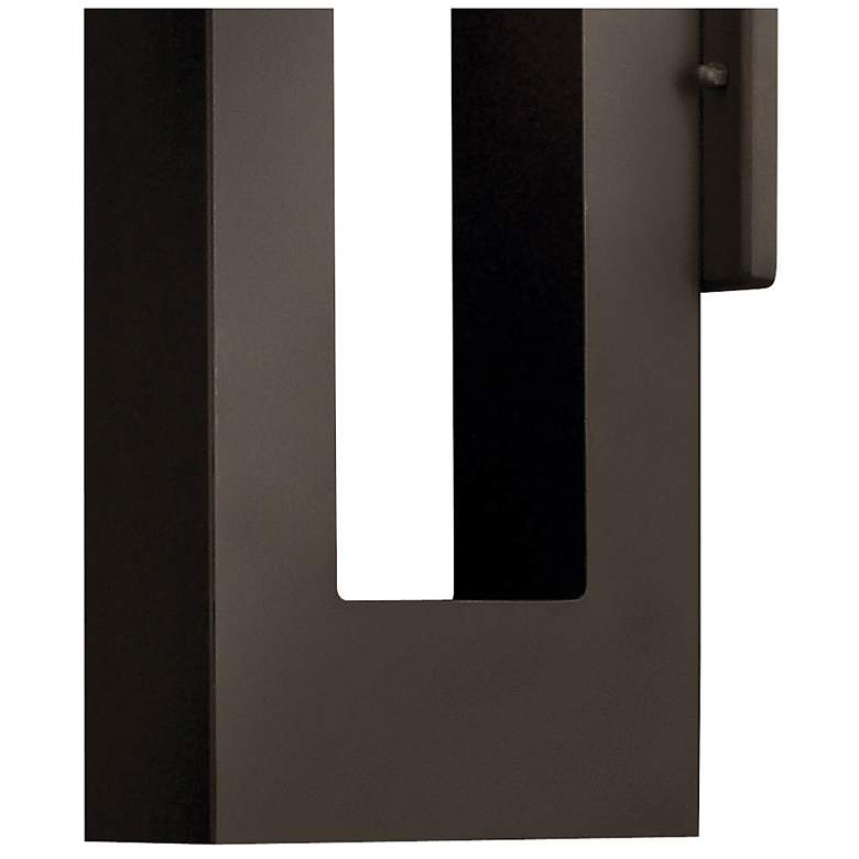 Image 3 Hinkley Atlantis 16"H Bronze Socketed LED Outdoor Wall Light more views