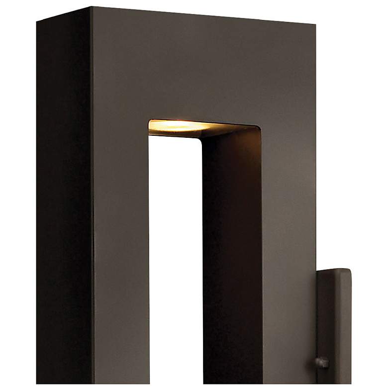Image 4 Hinkley Atlantis 16"H Bronze Socketed LED Outdoor Wall Light more views