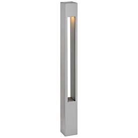 Image1 of Hinkley Atlantis 20" High Titanium Square Mini Bollard Light