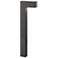 Hinkley Atlantis 22" High Satin Black LED Landscape Path Light