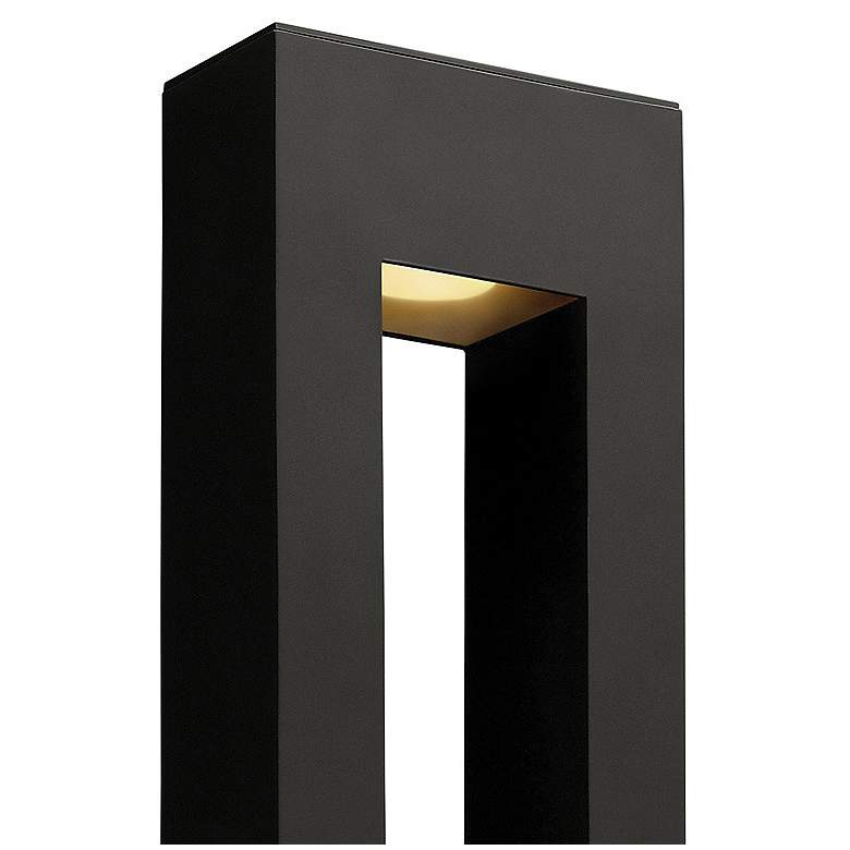 Image 2 Hinkley Atlantis 24" High Black ADA Socketed LED Outdoor Wall Light more views