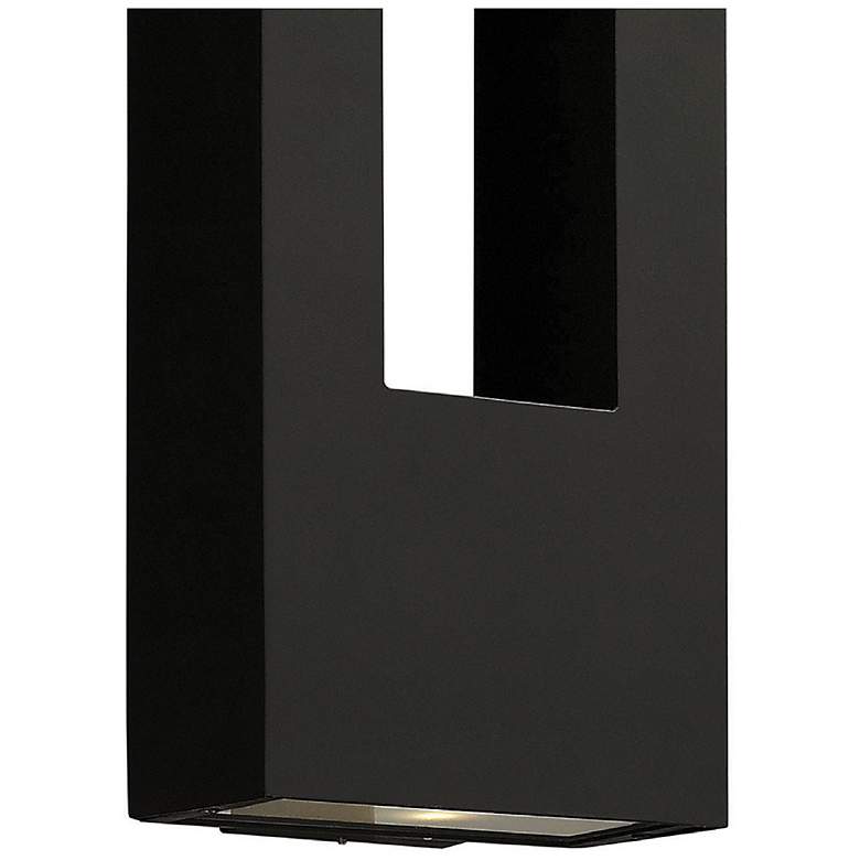 Image 5 Hinkley Atlantis 24" High Black ADA Socketed LED Outdoor Wall Light more views