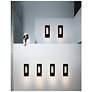 6_Hinkley Atlantis 24" High Black ADA Socketed LED Outdoor Wall Light more views