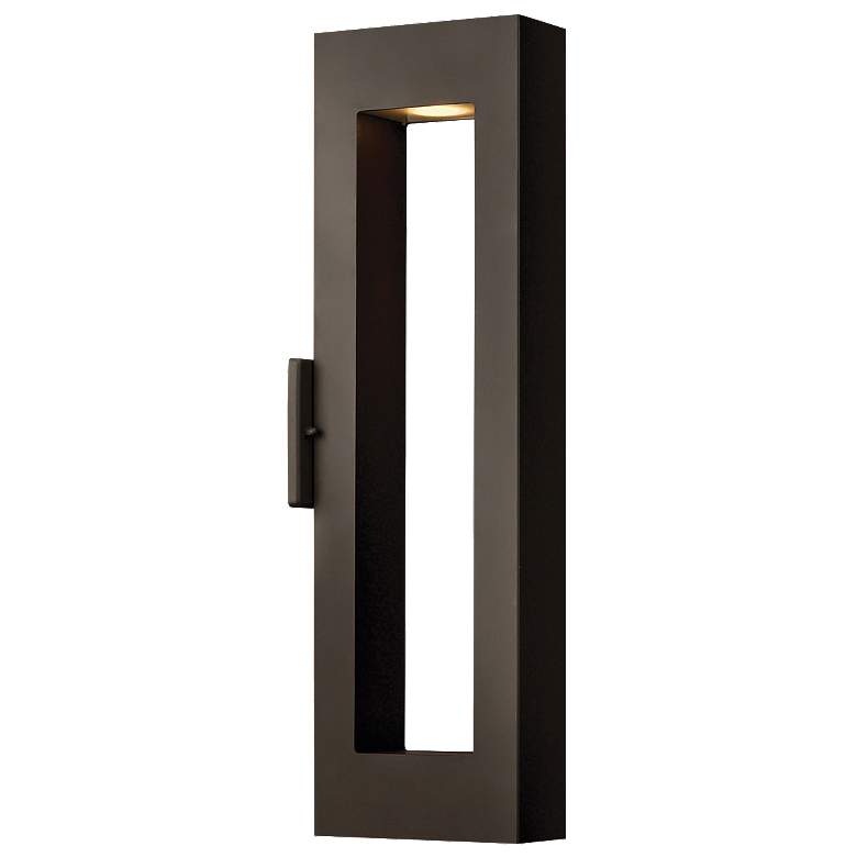 Image 1 Hinkley Atlantis 24 inchH Bronze Socketed LED Outdoor Wall Light