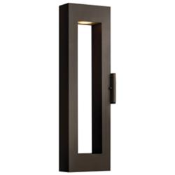 Hinkley Atlantis 24"H Bronze Socketed LED Outdoor Wall Light