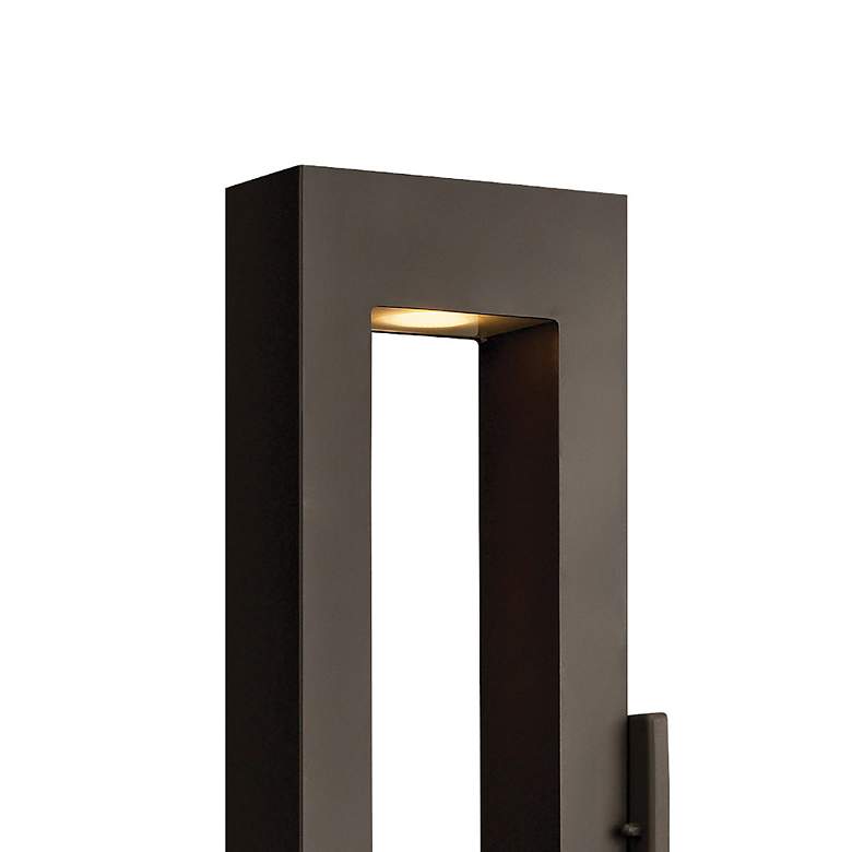 Image 3 Hinkley Atlantis 24"H Bronze Socketed LED Outdoor Wall Light more views