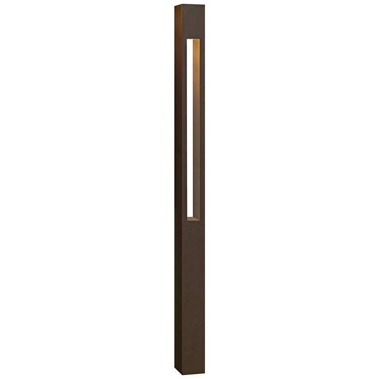 Image 1 Hinkley Atlantis 30 inch High LED Bronze Square Bollard